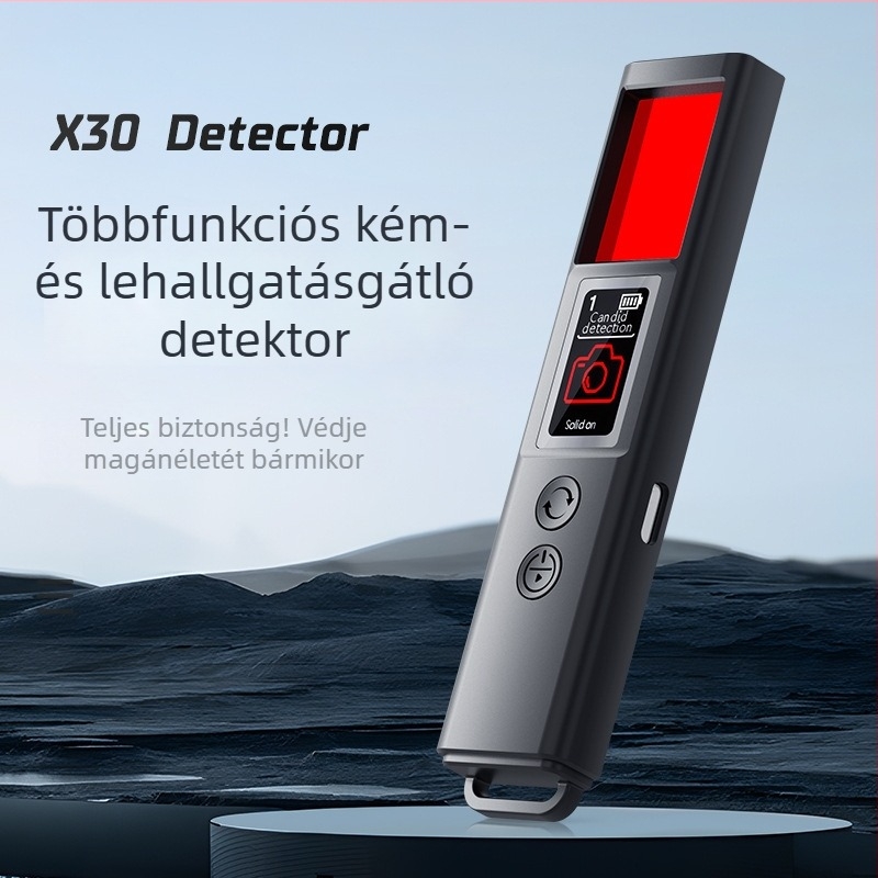 X30 Szállodai kameradetektáló GPS-lokalizálóval és infravörös szkennerrel X13