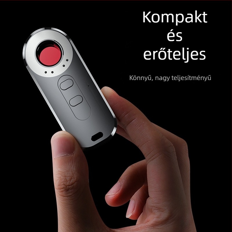 Vezeték nélküli kameradetektor infravörös érzékeléssel, hordozható skener a rejtett kamerák felderítésére