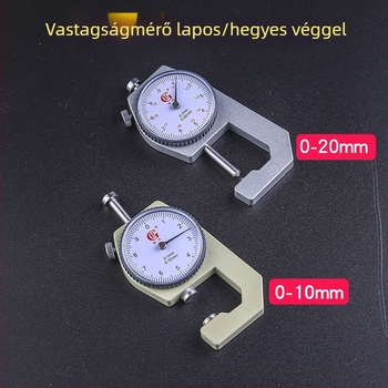 Baigong vastagságmérő, hordozható vastagságmérő, mérési tartomány 0–20 mm