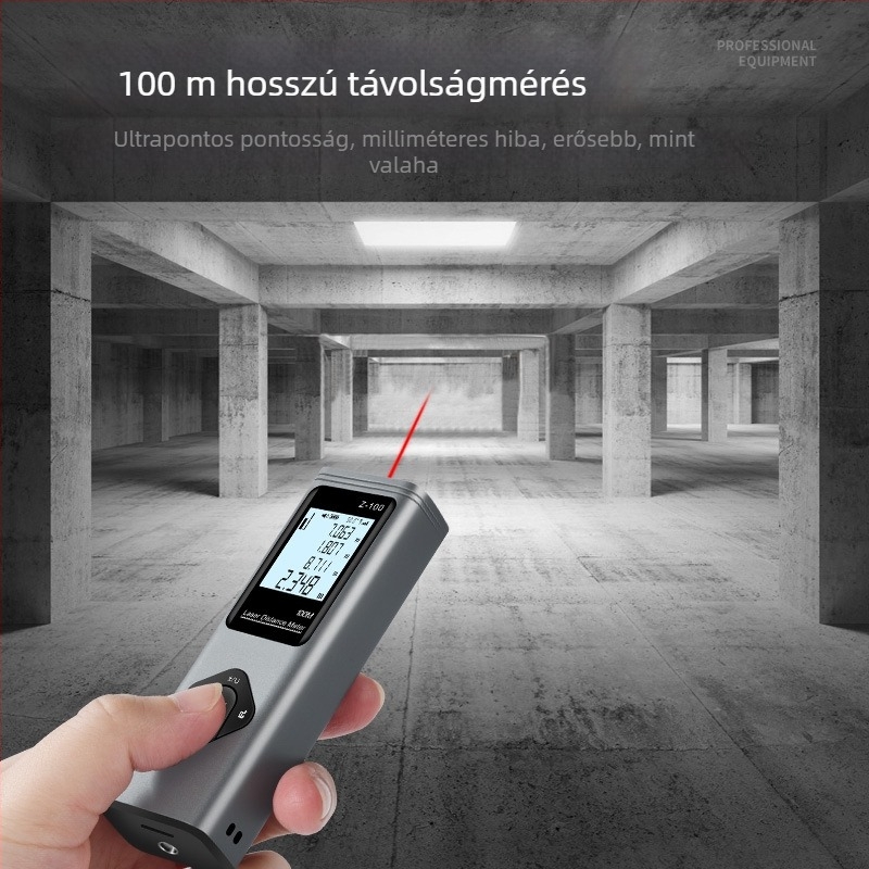 Zhenbing 3-in-1 lézeres távolságmérő, kézi infravörös mérő, keresztvonal és Bluetooth a tervhez
