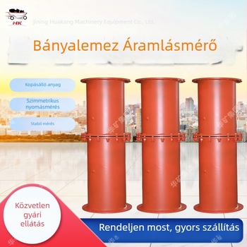 Bányászati furatlemez áramlásmérő, stabil mérés, ellenáll a magas hőmérsékletnek és nyomásnak, kettős furatlemez kialakítás