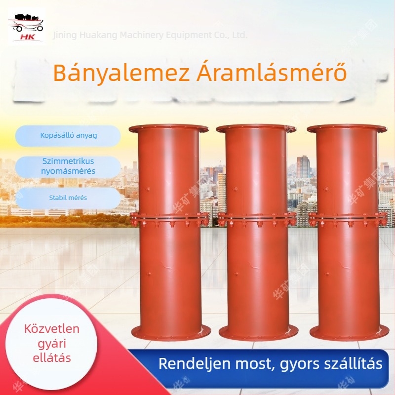 Bányászati furatlemez áramlásmérő, stabil mérés, ellenáll a magas hőmérsékletnek és nyomásnak, kettős furatlemez kialakítás