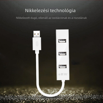 USB 2.0 hub 4 porttal, USB több interféssel bővítő, 1-4 elosztó