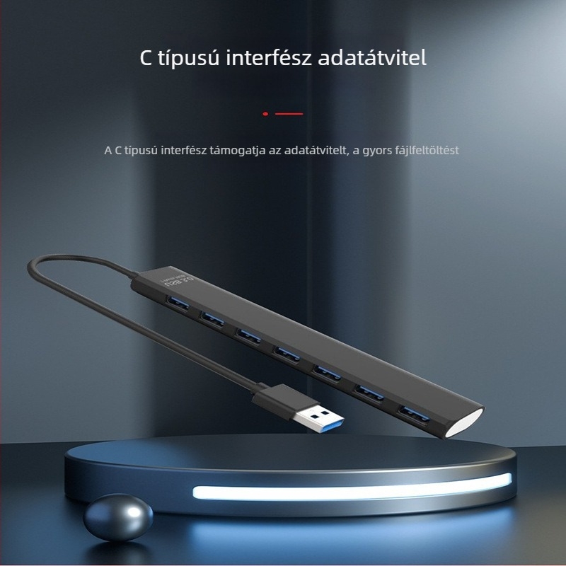 USB 3.0 7-portos hub, önálló