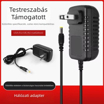 Megfigyelő set-top boxhoz készült tápegység több kimeneti feszültséggel: 3V2A, 5V2A, 6V2A, 7.5V2A, 9V2A, 10V2A, 12V2A