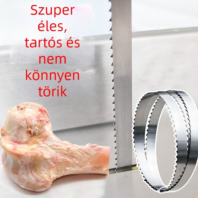 Shun Ling J310 csontvágó fűrészpengéje, 2000 mm, csontvágó géphez – tartós
