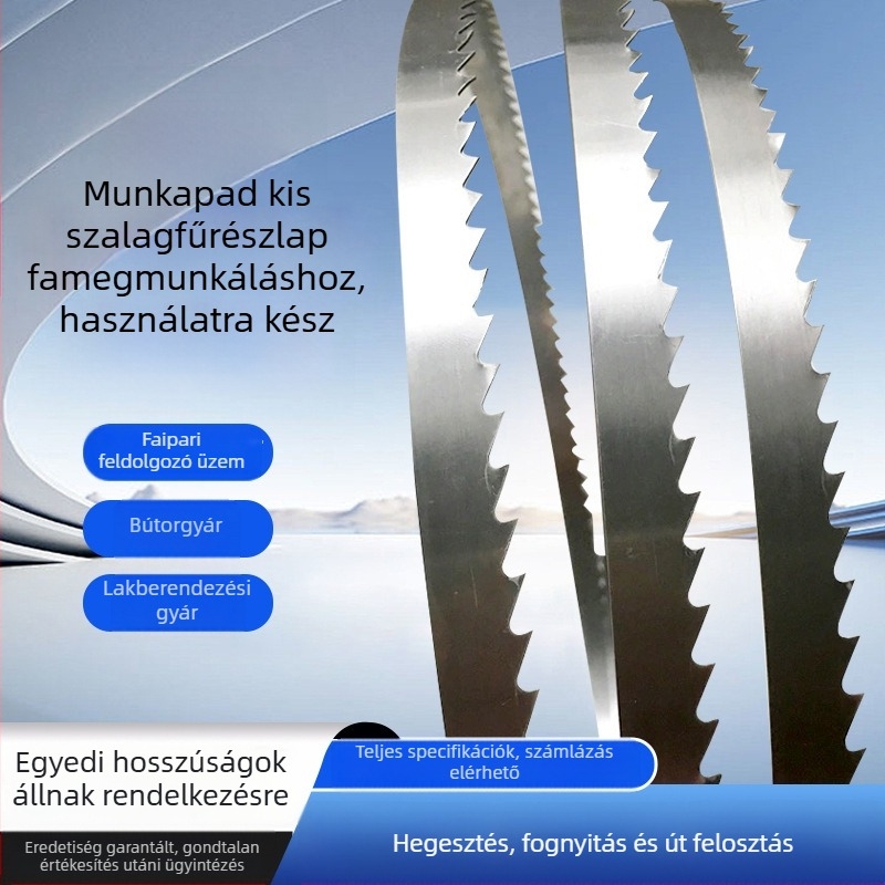 SK51 Szalagfűrész penge, faipari, görbült anyagokhoz, finom szénacél penge
