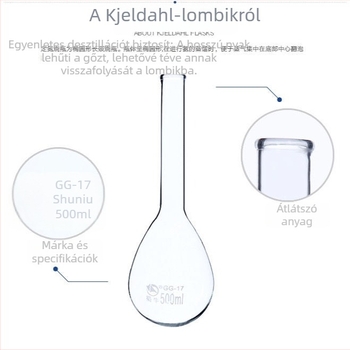 Shuniu nitrogén-kolba, Kai-stílus, egyszerű és standard nyílás, 100/250/500/1000 ml