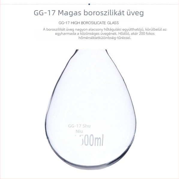 Shuniu nitrogén-kolba, Kai-stílus, egyszerű és standard nyílás, 100/250/500/1000 ml