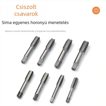 16 részes metrikus taps- és dies-készlet blow-mold tokban