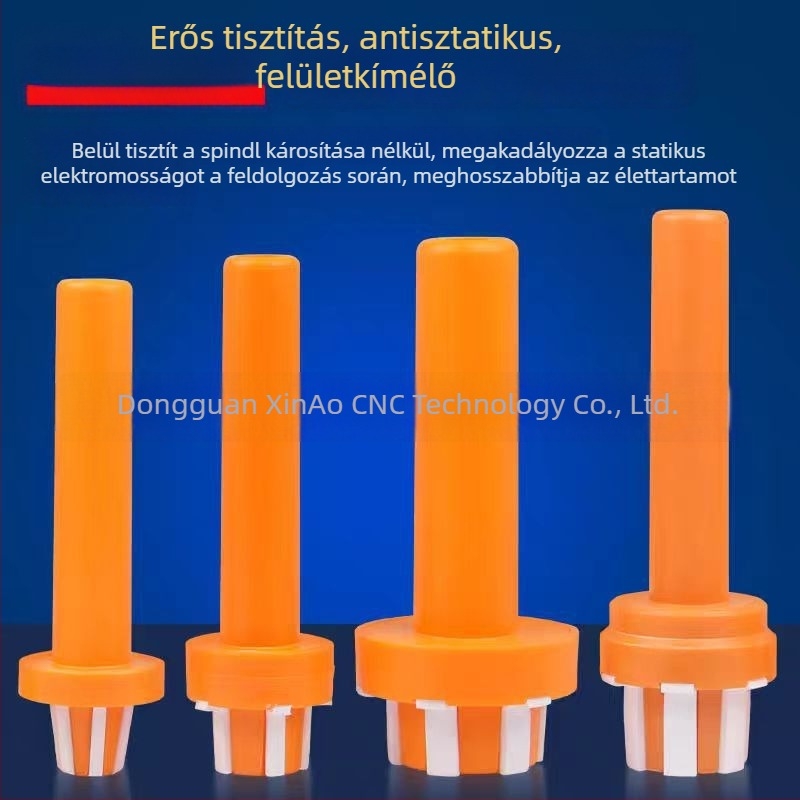 CNC orsóhordó BT30/40/50 megmunkáló központhoz, gyapjú ecset, HSK63 szerszámfogó és gépészeti kiegészítők