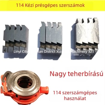 114 Kézi menetmetsző, nehéz terhelésű – gombóc tálca tartozékok