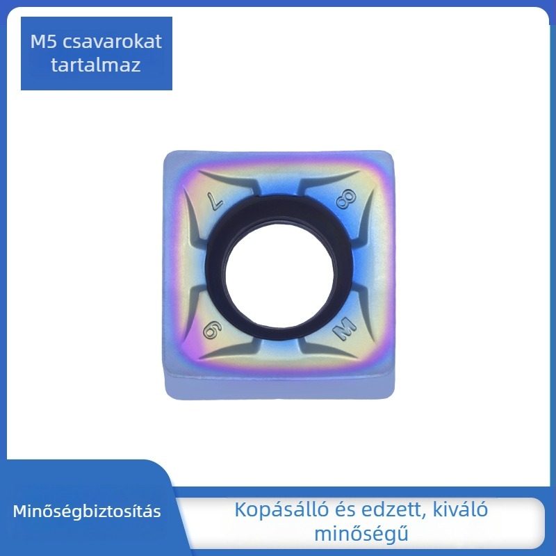 SNMU1206ZNN-45/88° SNMX1206ANN Kétoldalú nyolcszögletű arcfúró