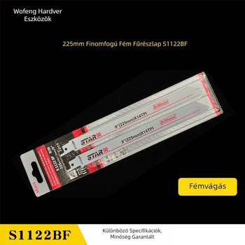 S1122BF bi-metál recípro fűrészlappal faipari, görbe, többfunkciós