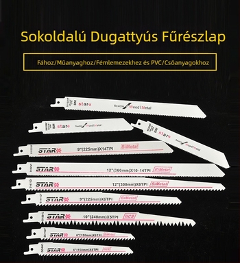 S1122BF bi-metál recípro fűrészlappal faipari, görbe, többfunkciós