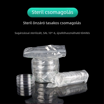JET 35/60/100/150 mm egyszer használatos sejtkultúra tálca, steril, TC-kezelés