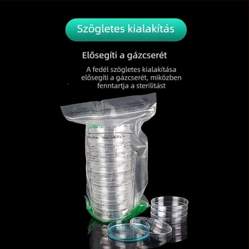 JET 35/60/100/150 mm egyszer használatos sejtkultúra tálca, steril, TC-kezelés
