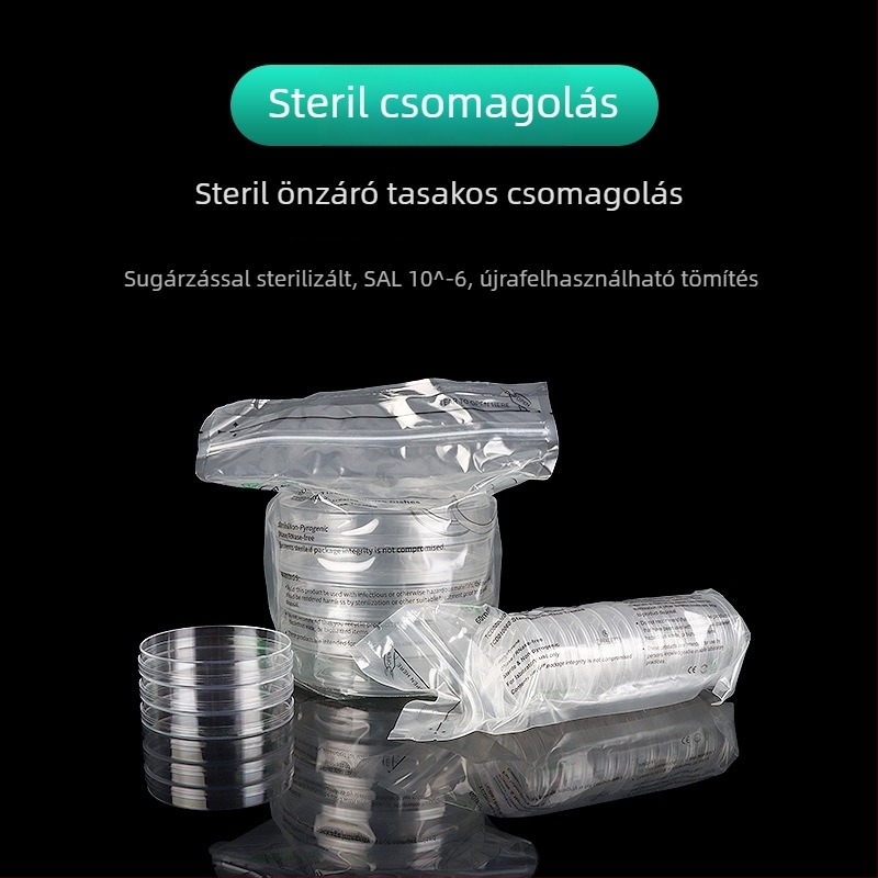 JET 35/60/100/150 mm egyszer használatos sejtkultúra tálca, steril, TC-kezelés