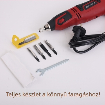 Elektromos fa gravírozó- és faragógép, faragáshoz és gravírozáshoz, bonsai gyökérfaragás és táblák gravírozása.