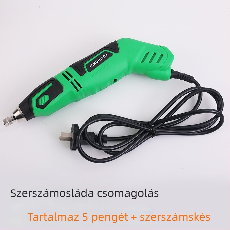 Elektromos fa gravírozó- és faragógép, faragáshoz és gravírozáshoz, bonsai gyökérfaragás és táblák gravírozása.