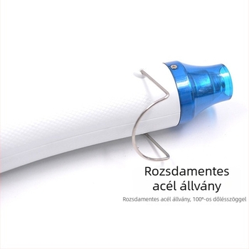 Hordozható meleglevegős pisztoly puha agyaghoz, formázó hőszűkítő lemez és gumírozott pecsét – DIY kerámiás eszköz