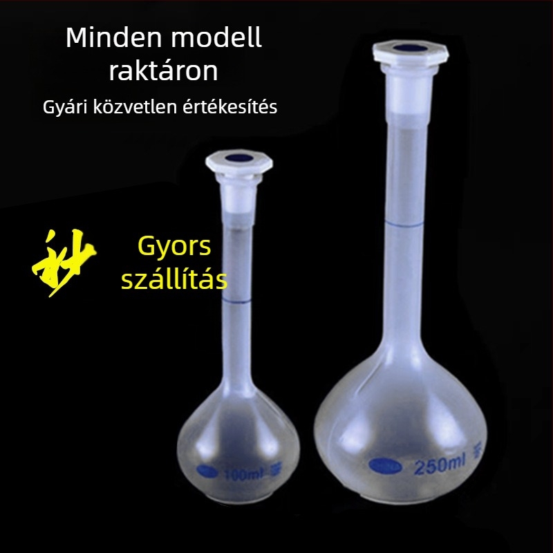 Műanyag mérőpalackok 100 ml, 250 ml, 500 ml, 1000 ml PP polipropilén