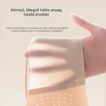 Nyári ultra vékony, spagetti pántos, varrat nélküli melltartó nőknek, vezeték nélküli mellény-stílus, oldalsó melletti támasz és Push-Up hatás, kényelmes és lélegző.