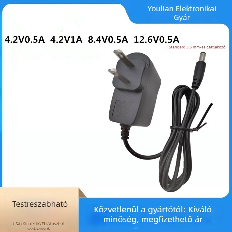 12V 0.5A–12V 1A tápegység LED-szalag és router számára, kapcsolóüzemi tápegység