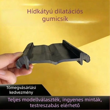 Autóút-híd tágulási hézag gumicsík, C/D40/60/80 típus, vízálló tömítő szalag