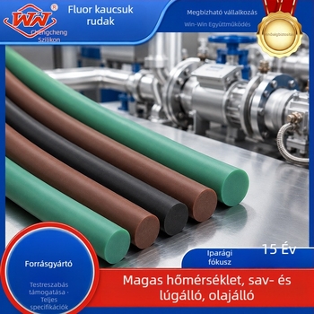 O-típusú tömítőszalag fluorkaucsukból (FKM), körkörös profil, magas hőmérséklet-állóság