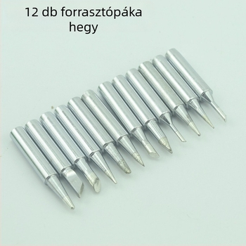 936 állandó hőmérsékletű forrasztóhegy, 900M/936 forrasztóállomáshoz, ferde éles vég, 12 darabos készlet