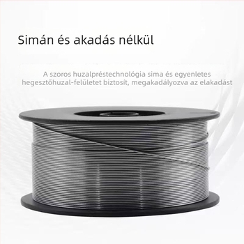E71T-GS gázmentes fluxus hegesztődrót, hordozható, Ø0,8 mm, 1 kg vagy 5 kg, otthoni használatra