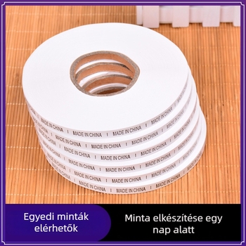 Nyomtatott mosási címke szalag ruházathoz, 3000 darab, Winning Color