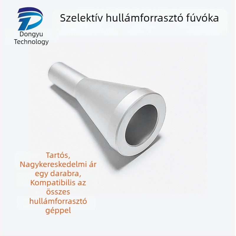 Szelektív hullámforrasztó fej, ónspricselő fúvóka, forrasztó kiegészítő, tartós, magas hőmérsékletnek ellenálló