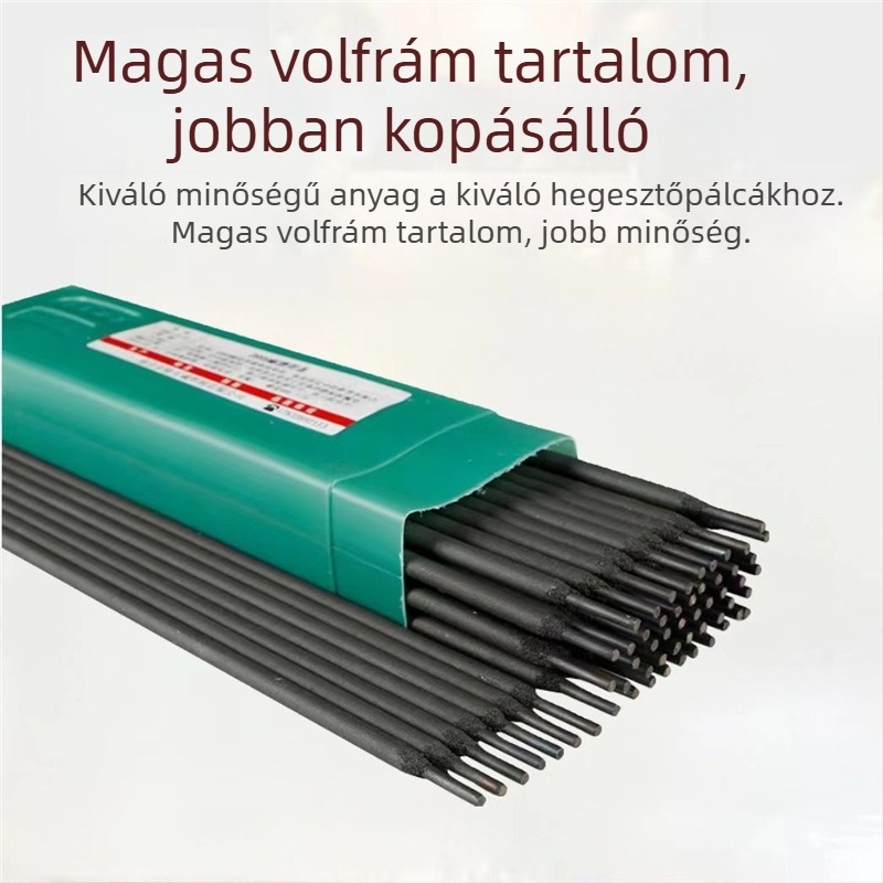 Xinpeng D708 wolfram-karbid kopásálló bevonó elektróda mechanikus alkatrészekhez, bevonó javítás, ütés- és kopásállóság