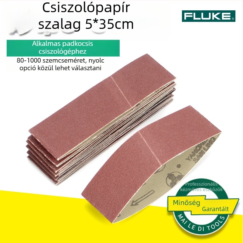 Asztali csiszolóhoz gyűrű alakú csiszolóvászon, szemcse 80–1000, 50 x 350 mm