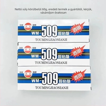 509AB ragasztó jáde- és kő repedések javítására, szigetelő, magas és alacsony hőmérséklet-álló, átlátszó, szagtalan, gyors kötés