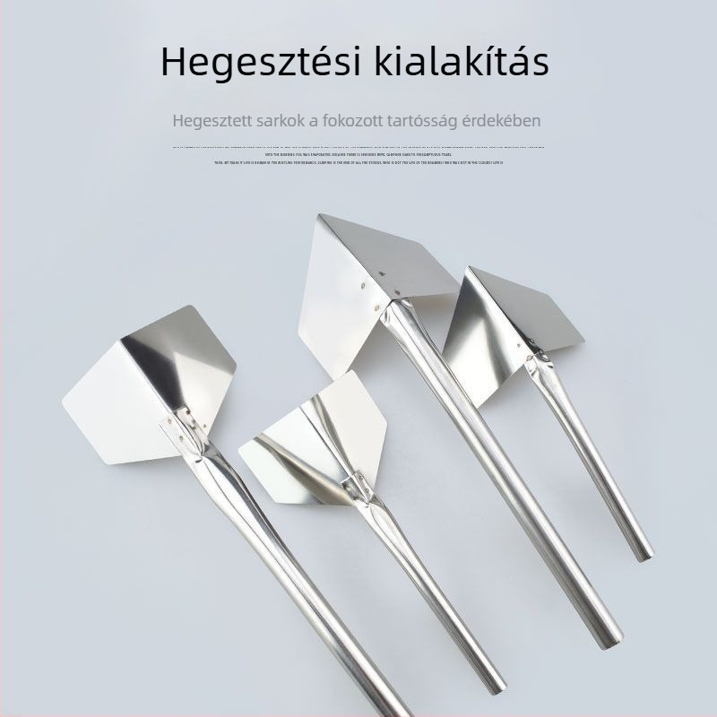 Rozsdamentes acél sarokglettelő eszköz gletteléséhez és diatomit iszaphoz