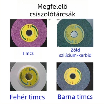 Elektroplátolt gyémánt köszörűkő dreszter, formázó penge, asztali vagy kézi használatra