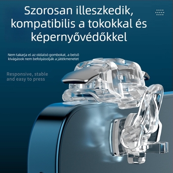M9 PUBG játékkontroller, fizikai gombok a visszarúgás szabályozásához, univerzális mobiltelefon-kiegészítő