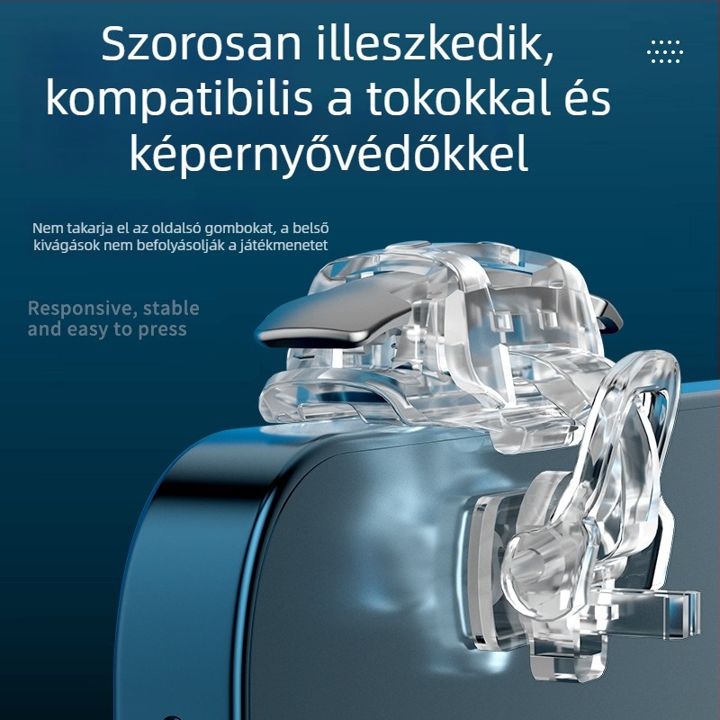 M9 PUBG játékkontroller, fizikai gombok a visszarúgás szabályozásához, univerzális mobiltelefon-kiegészítő