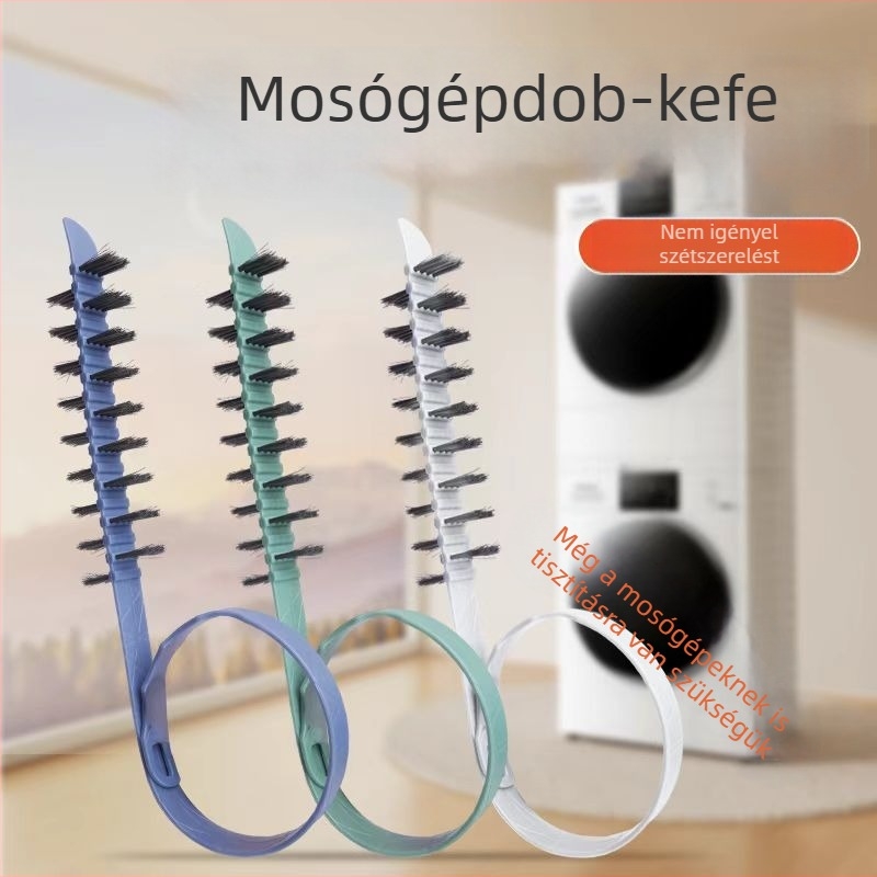 Mosógép belső dob tisztító kefe az agitátorhoz és a belső falakhoz