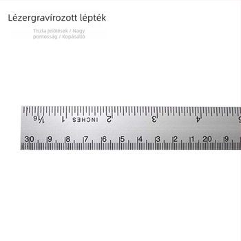 Strength Rozsdamentes acél 90°-os szögmérő – faipari mérőeszköz, többfunkciós