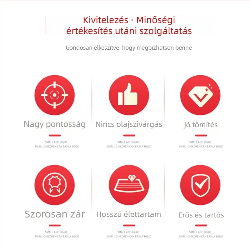 Rozsdamentes acélból készült, dupla fogantyúval és zárható csipesz-stílusú zsírzópisztoly-nyílás, önzáró, kézi, pneumatikus és elektromos használathoz