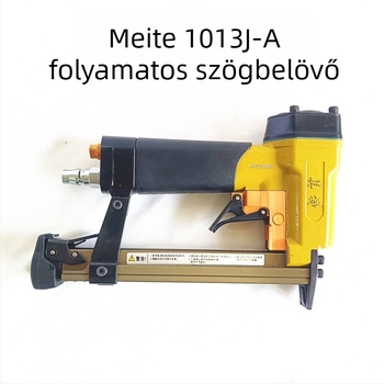 Meite pneumatikus szögpisztoly 1013J-A, U-típusú, többszörös tüzelés, 8-13 mm, 100 darab szög kapacitás, hatékony