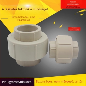 PPR forrasztó teljes műanyag csőösszekötő 20 25 32 40 50 63 75