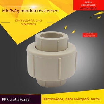 PPR forrasztó teljes műanyag csőösszekötő 20 25 32 40 50 63 75