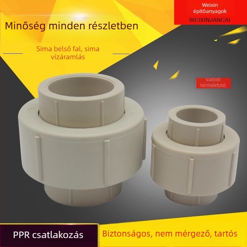 PPR forrasztó teljes műanyag csőösszekötő 20 25 32 40 50 63 75