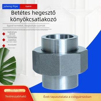304 rozsdamentes acél belsőmenetes socket-weld csatlakozó, nagy nyomáson