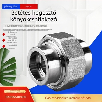 304 rozsdamentes acél belsőmenetes socket-weld csatlakozó, nagy nyomáson